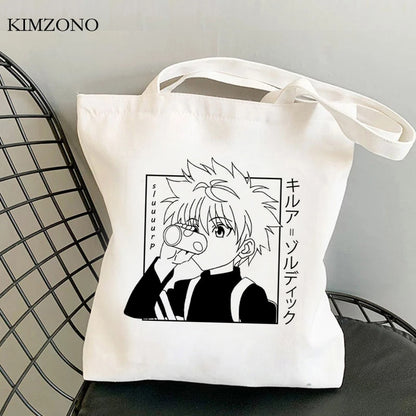 Hunter x Hunter shopping bag tote shopper handbag bolsa bag fabric jute woven tote sacolas