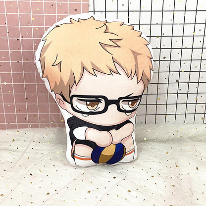 10cm Anime Haikyuu Plush Doll Hinata Shoyo Tobio Kageyama Soft Stuffed Plush Toys Cute Haikyuu Plush Pendant Kids Plushie Toy