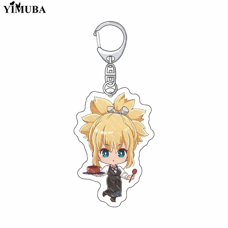 Anime Dr. Stone Keychain Senku Ishigami Oki Taiju Ogawa Yuzuriha Kohaku Acrylic Figure Key Chain Backpack Schoolbag Charm Keyring