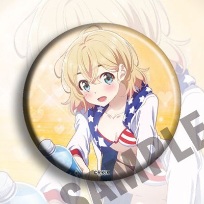 Anime Rent Girlfriend Chizuru Mami Ruka Sumi 58mm Acrylic Badges Brooch Round Icons