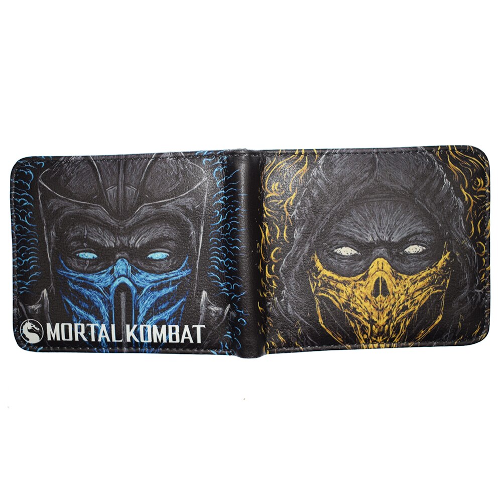 New Arrival Movie Mortal Kombat Wallet Short Purse With Coin Pocket