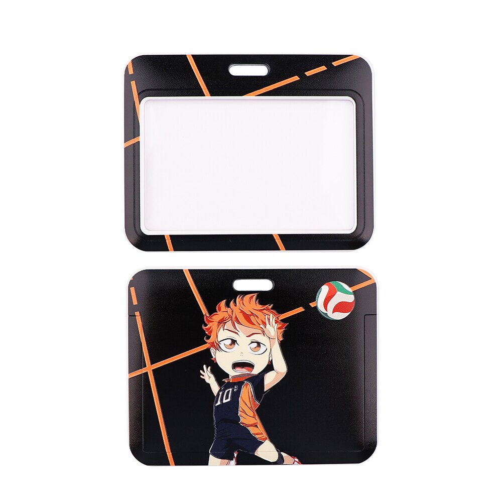 DZ1423 New Anime Haikyuu!! Lanyard for Bus Credit Bank Card ID Keys Badge Holder Keychain Keyring Neck Strap Jewelry Fans Gifts