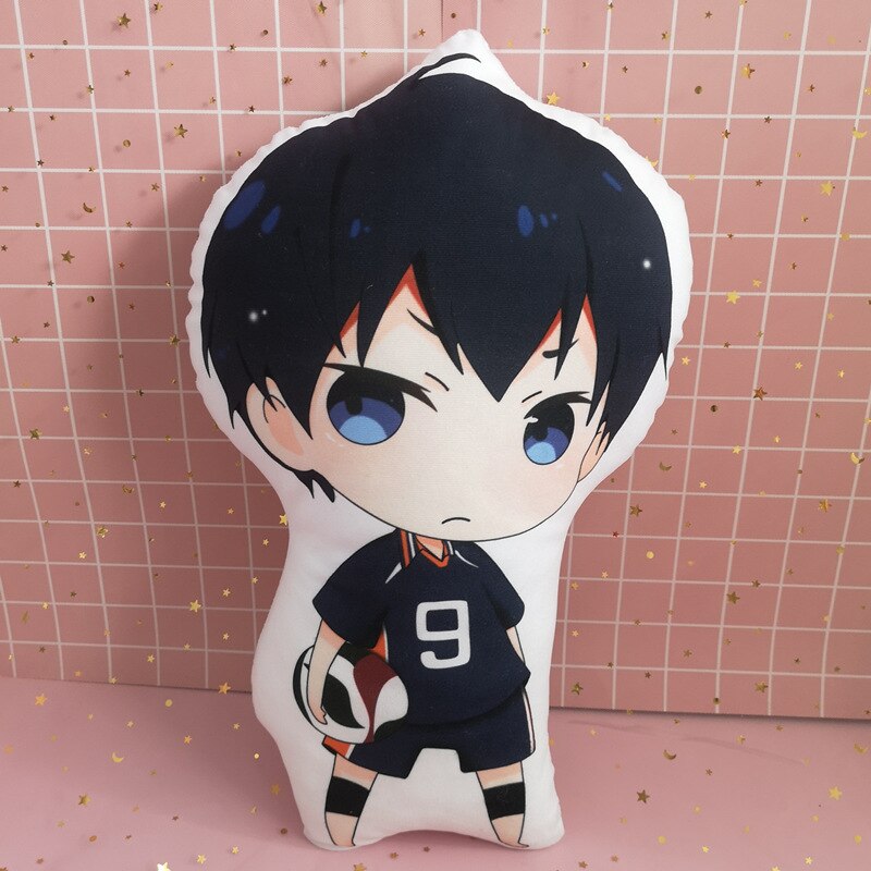 10cm Anime Haikyuu Plush Doll Hinata Shoyo Tobio Kageyama Soft Stuffed Plush Toys Cute Haikyuu Plush Pendant Kids Plushie Toy