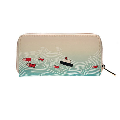 Fashionable and lovely printing Female wallet Ponyo women purse DFT5041