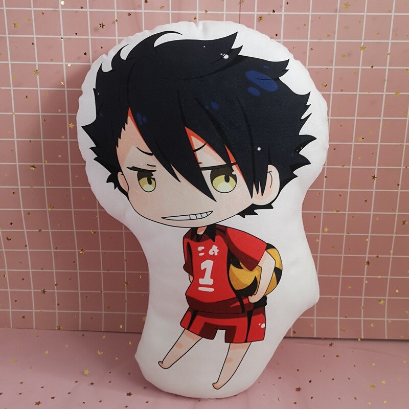 10cm Anime Haikyuu Plush Doll Hinata Shoyo Tobio Kageyama Soft Stuffed Plush Toys Cute Haikyuu Plush Pendant Kids Plushie Toy