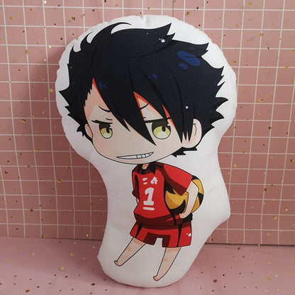 10cm Anime Haikyuu Plush Doll Hinata Shoyo Tobio Kageyama Soft Stuffed Plush Toys Cute Haikyuu Plush Pendant Kids Plushie Toy