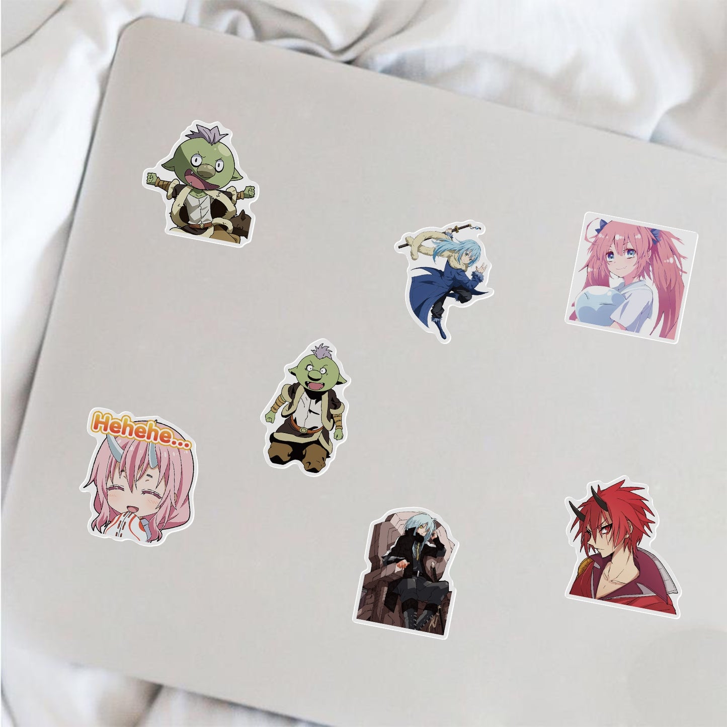 10/50/100PCS That Time I Got Reincarnated As A Slime Sticker Colorful for Luggage Laptop Decal Skateboard Guitar Fridge Sticker