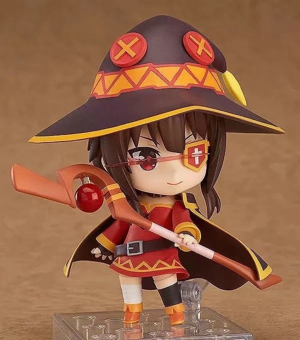 10CM KonoSuba: God&#39;s Blessing on this Wonderful world! Aqua 630 Megumin 725 Action Figure New Collection Model