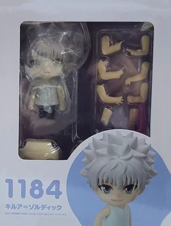 HUNTER x HUNTER Gon Freecss 1183 Killua Zoldyck 1184 Kurapika 1185 Chrollo Lucilfer 1186 Action Figure PVC Collection Model toys