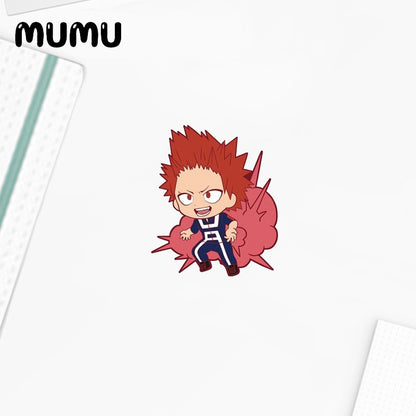 2020 New My Hero Academia Anime Lapel Pin Izuku Midoriya Katsuki Acrylic Brooch Handmade Epoxy Pins Jewelry For Shirt Bag Badge