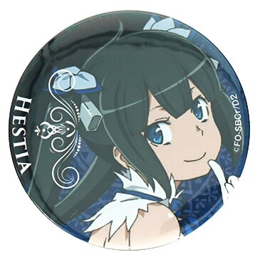 DanMachi Is It Wrong to Try to Pick Up Girls in a Dungeon Anime Hestia Ais Wallenstein Haruhime Metal Badge Brooch Pins