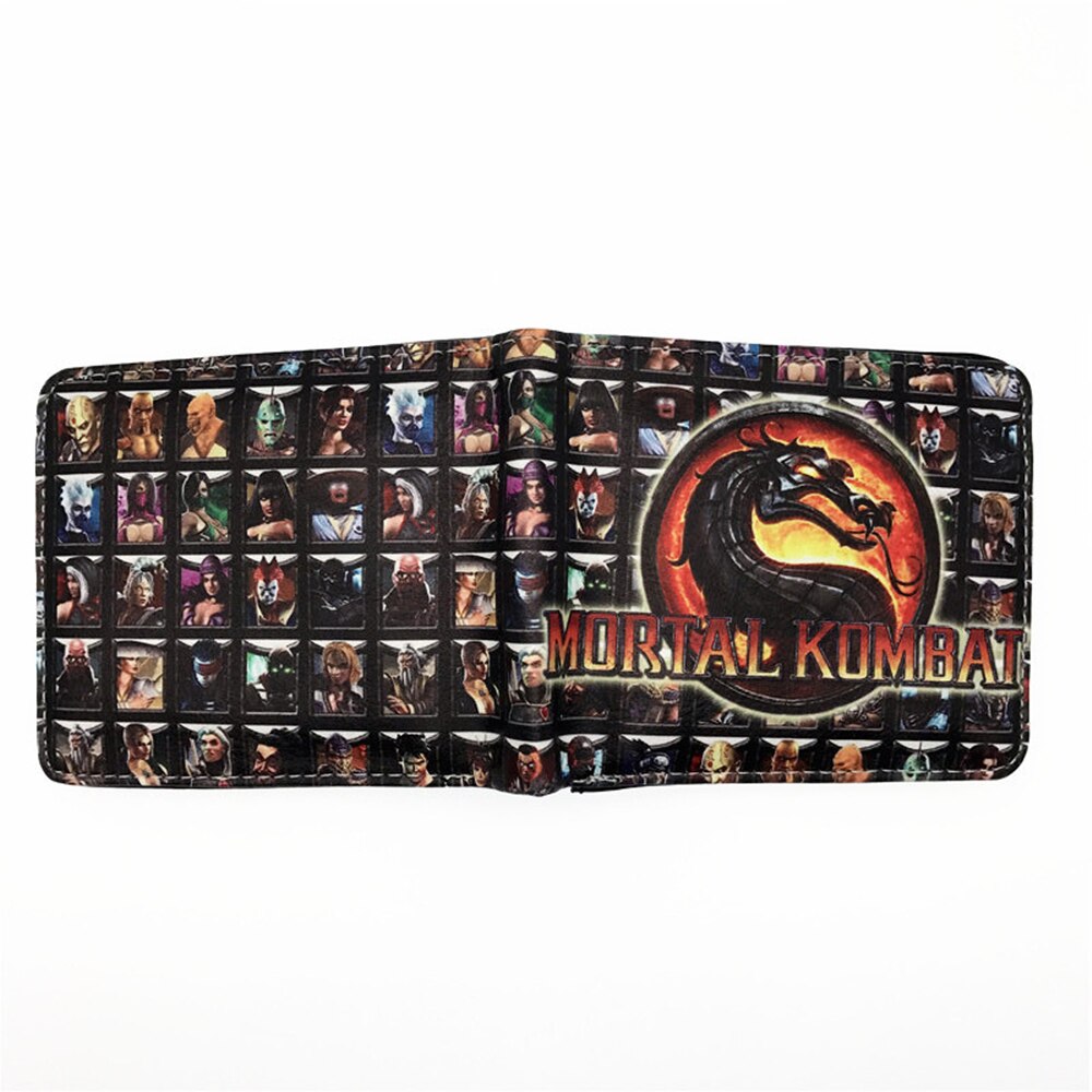 New Arrival Movie Mortal Kombat Wallet Short Purse With Coin Pocket