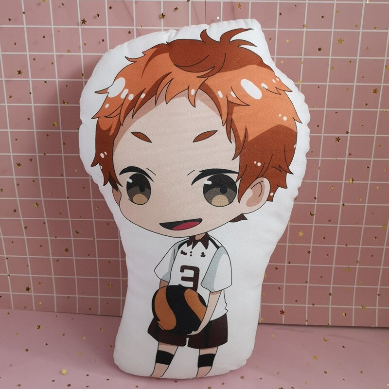 10cm Anime Haikyuu Plush Doll Hinata Shoyo Tobio Kageyama Soft Stuffed Plush Toys Cute Haikyuu Plush Pendant Kids Plushie Toy