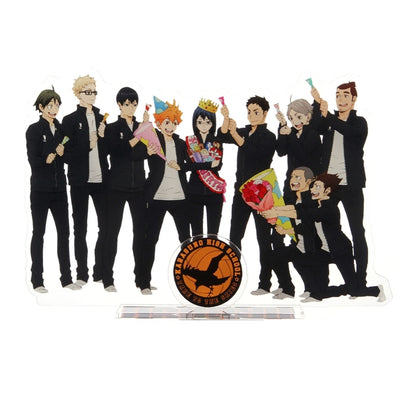 Anime Haikyuu!! Acrylic Stand Figure Model Table Plate Volleyball Boys Action Figures Toys Anime Activities Desk Decor Ornaments