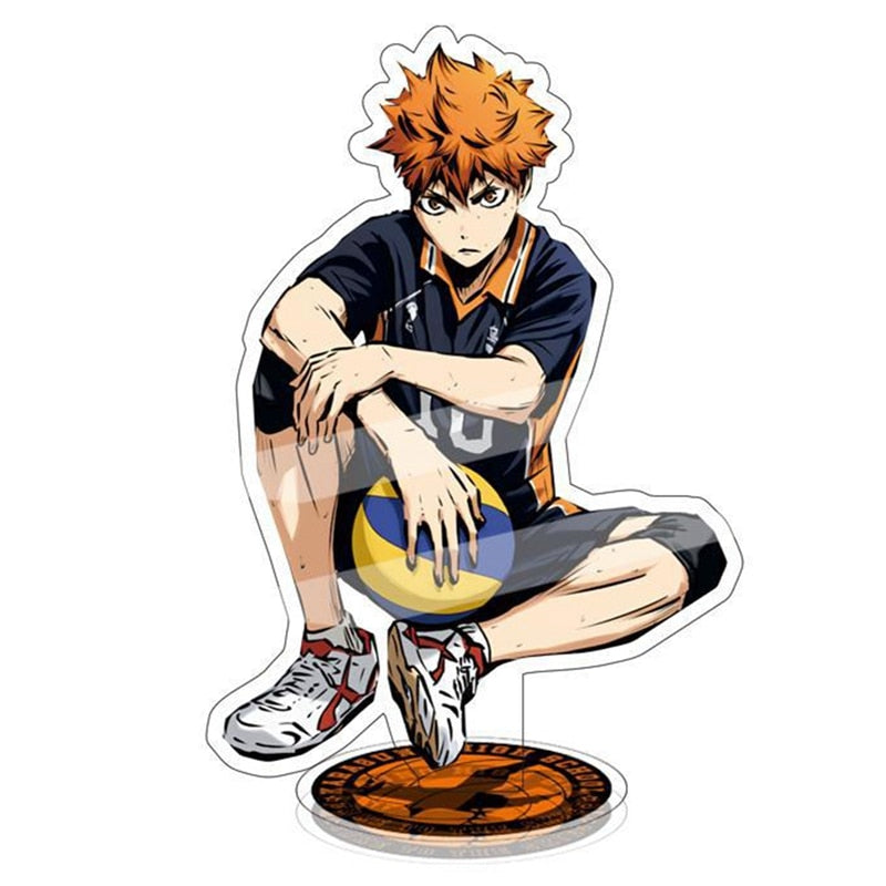 Anime Haikyuu!! Acrylic Stand Figure Model Table Plate Volleyball Boys Action Figures Toys Anime Activities Desk Decor Ornaments