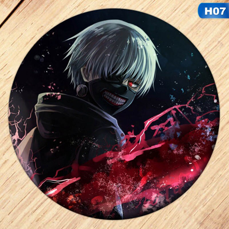 1Pcs Japan Anime Tokyo Ghoul Album Brooch Pin Badge Accessories For Clothes Hat Backpack Decoration Men Women Boy Girl Gifts