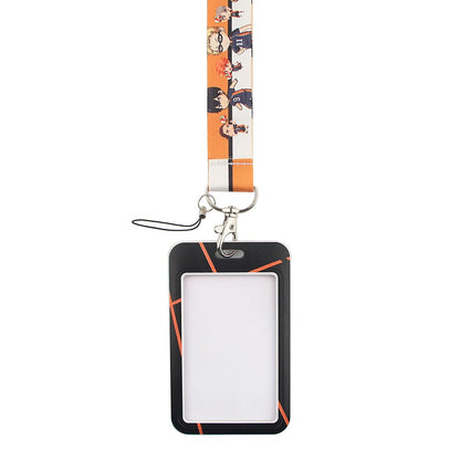 DZ1423 New Anime Haikyuu!! Lanyard for Bus Credit Bank Card ID Keys Badge Holder Keychain Keyring Neck Strap Jewelry Fans Gifts