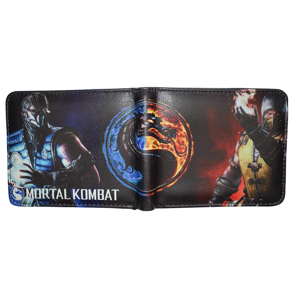 New Arrival Movie Mortal Kombat Wallet Short Purse With Coin Pocket