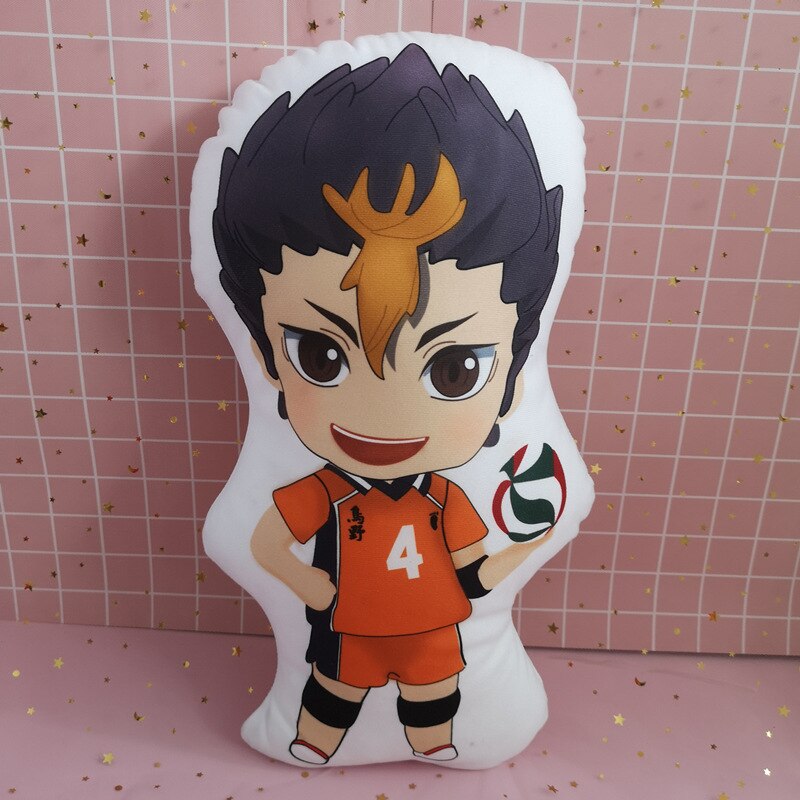 10cm Anime Haikyuu Plush Doll Hinata Shoyo Tobio Kageyama Soft Stuffed Plush Toys Cute Haikyuu Plush Pendant Kids Plushie Toy