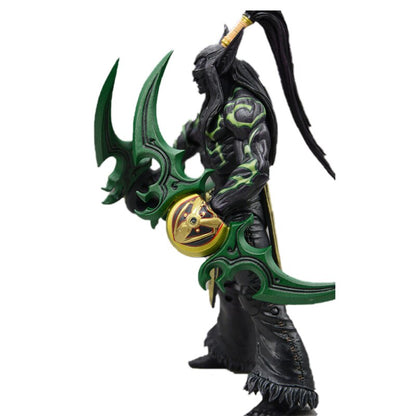 World Of Warcraft WOW Demon Hunter Illidan Anime Movie Figure 18CM 7-inch PVC Game Figma Toys Modle Collect Gift figurines