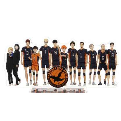 Anime Haikyuu!! Acrylic Stand Figure Model Table Plate Volleyball Boys Action Figures Toys Anime Activities Desk Decor Ornaments