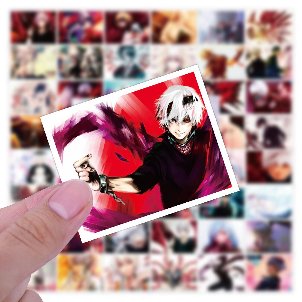 10 / 30 / 50pcs Japanese Animation Tokyo Ghoul Personality Decoration Dly Phone Case Luggage Compartment Toy Sticker Wholesale