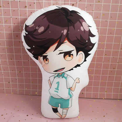 10cm Anime Haikyuu Plush Doll Hinata Shoyo Tobio Kageyama Soft Stuffed Plush Toys Cute Haikyuu Plush Pendant Kids Plushie Toy