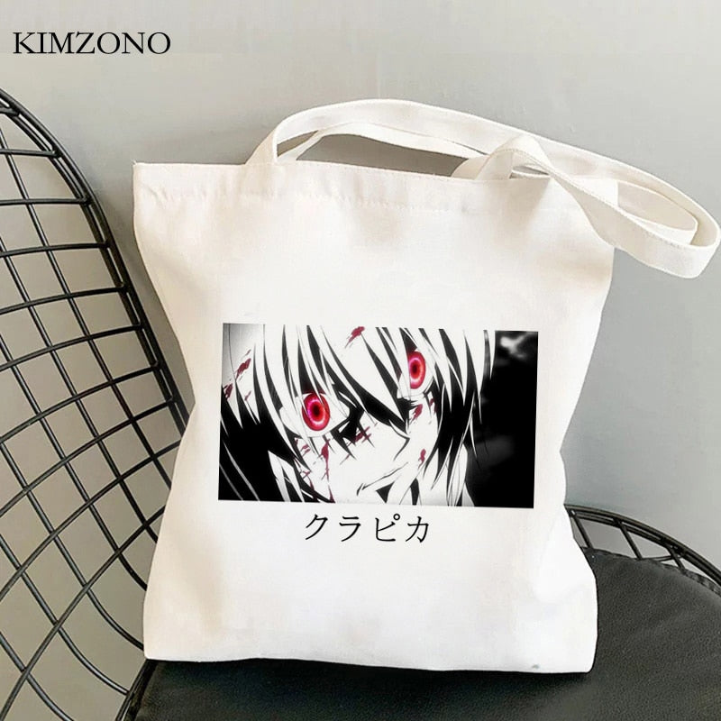 Hunter x Hunter shopping bag tote shopper handbag bolsa bag fabric jute woven tote sacolas