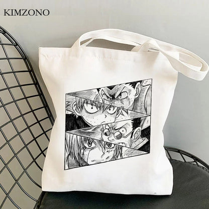 Hunter x Hunter shopping bag tote shopper handbag bolsa bag fabric jute woven tote sacolas