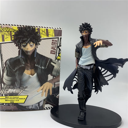 Anime Figure My Hero Academia Dabi Blue Fire Scene DIY Led PVC Toy 17cm Boku no Hero Academia Dabi Action Figurine Doll Juguetes