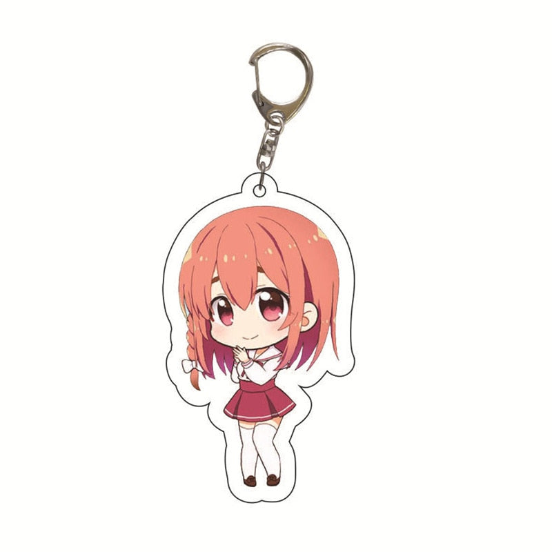 Manga Kanojo Okarishimasu Keychain Anime Rent A Girlfriend Key Chain Ichinose Chizuru Acrylic Figure Key Ring Bag Charm Trinkets