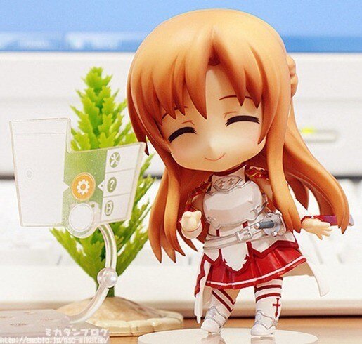 Anime Sword Art Online Yuuki Asuna BJD Cute PVC Action Figure Toys