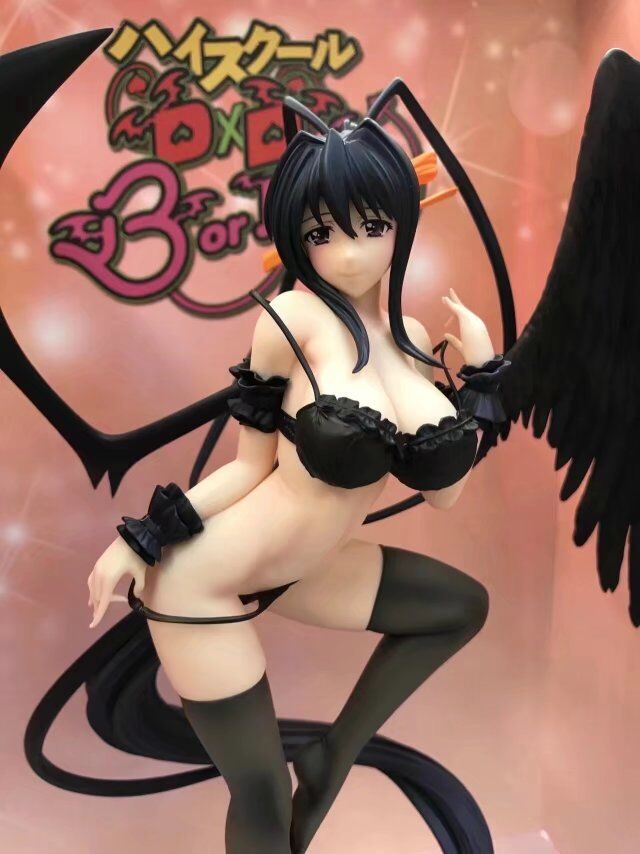 Anime 25CM High School DxD Akeno Himejima Seduction sexy Girls Cartoon Action Figure PVC toys Collection figures