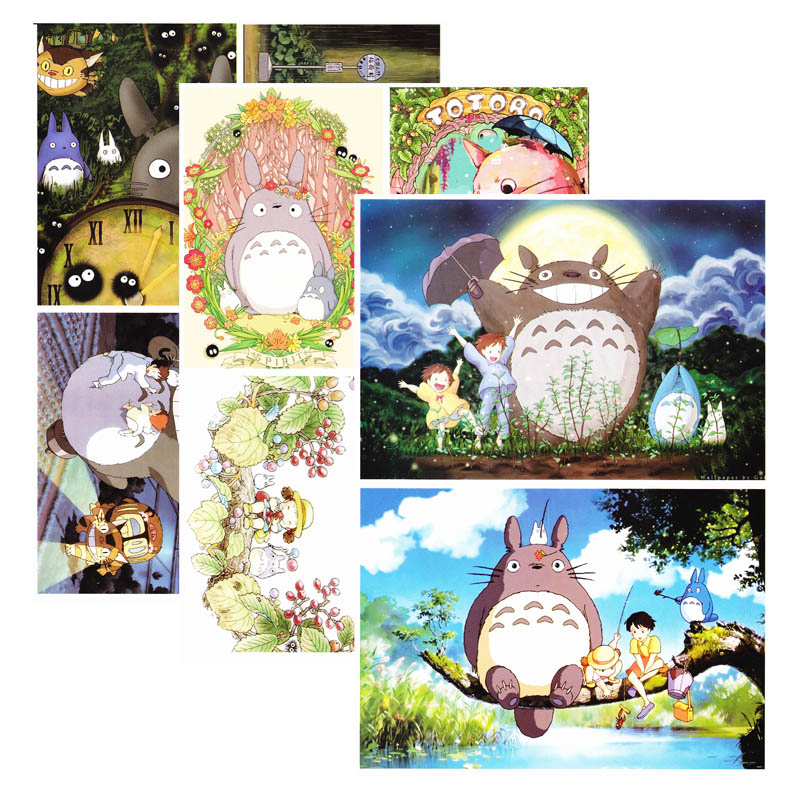 Anime My Neighbor Totoro Coloring Book For Children Adult Relieve Stress Kill Time Painting Drawing antistress Books gift