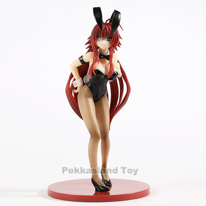 High School DxD Rias Gremory Bunny Girl Ver. PVC Figure Collectible Model Toy