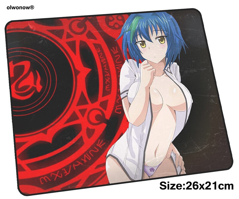 High School DxD mousepad 26x21cm gaming mouse pad gamer mat Professional game computer desk padmouse keyboard Indie Pop play mat