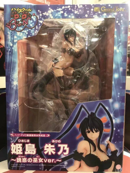 Anime 25CM High School DxD Akeno Himejima Seduction sexy Girls Cartoon Action Figure PVC toys Collection figures