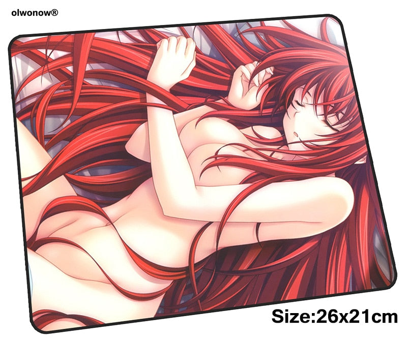 High School DxD mousepad 26x21cm gaming mouse pad gamer mat Professional game computer desk padmouse keyboard Indie Pop play mat