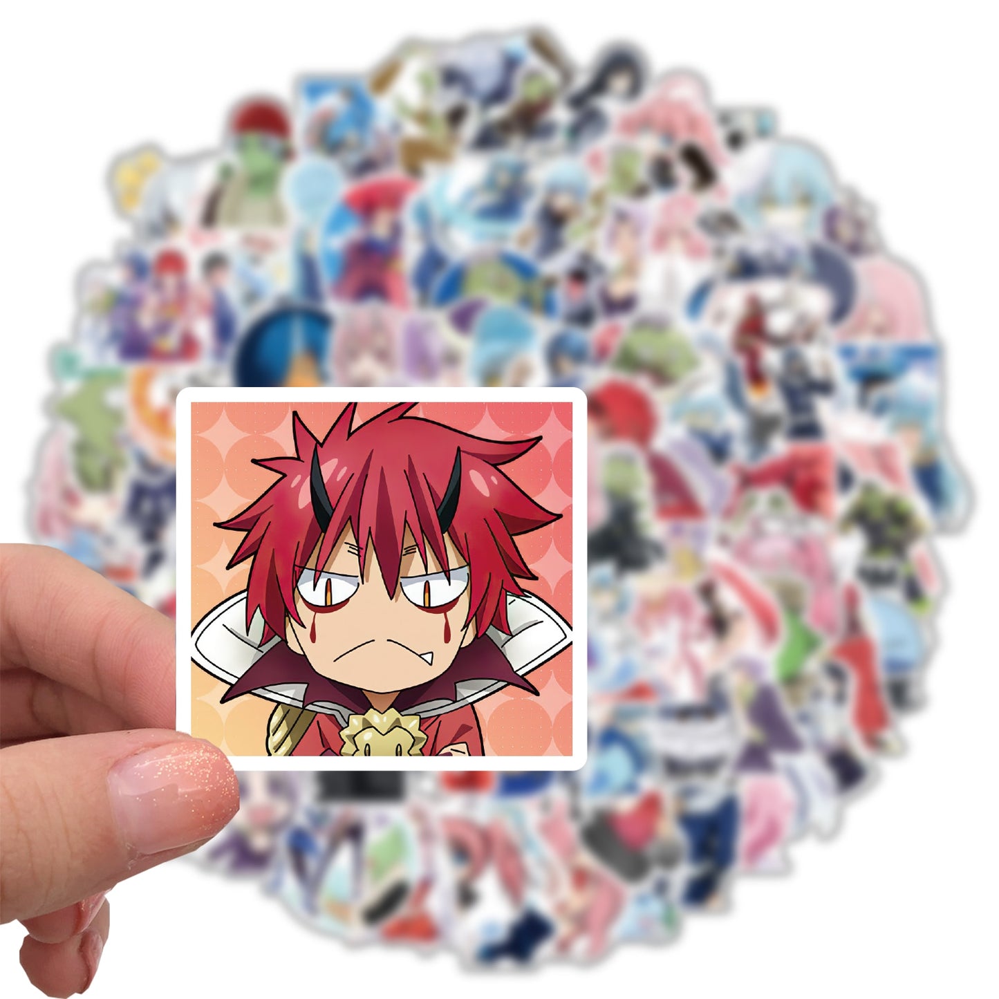 10/50/100PCS That Time I Got Reincarnated As A Slime Sticker Colorful for Luggage Laptop Decal Skateboard Guitar Fridge Sticker