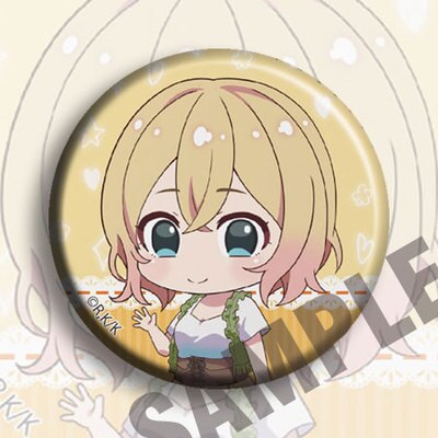 Anime Rent Girlfriend Chizuru Mami Ruka Sumi 58mm Acrylic Badges Brooch Round Icons