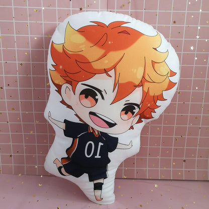 10cm Anime Haikyuu Plush Doll Hinata Shoyo Tobio Kageyama Soft Stuffed Plush Toys Cute Haikyuu Plush Pendant Kids Plushie Toy