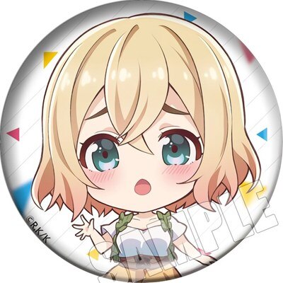 Anime Rent A Girlfriend Sarashina Ruka 58mm Badges Acrylic Brooch Icons Button