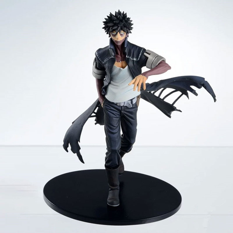 Anime Figure My Hero Academia Dabi Blue Fire Scene DIY Led PVC Toy 17cm Boku no Hero Academia Dabi Action Figurine Doll Juguetes