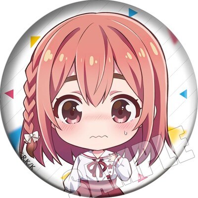 Anime Rent A Girlfriend Sarashina Ruka 58mm Badges Acrylic Brooch Icons Button