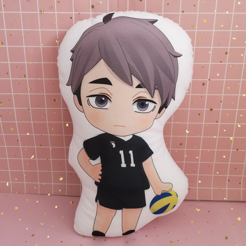 10cm Anime Haikyuu Plush Doll Hinata Shoyo Tobio Kageyama Soft Stuffed Plush Toys Cute Haikyuu Plush Pendant Kids Plushie Toy