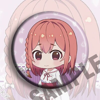 Anime Rent Girlfriend Chizuru Mami Ruka Sumi 58mm Acrylic Badges Brooch Round Icons