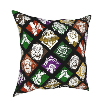 Dead By Daylight Perks Square Pillowcase Polyester Printed Decor Sofa Seater Cushion Cover Wholesale 18&quot;