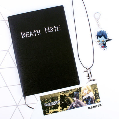 Anime Death Note Notebook Set Leather Journal Collectable Death Note Notebook School Large Anime Theme Writing Journal