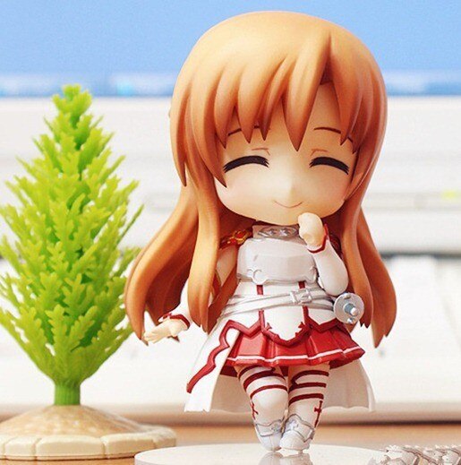 Anime Sword Art Online Yuuki Asuna BJD Cute PVC Action Figure Toys