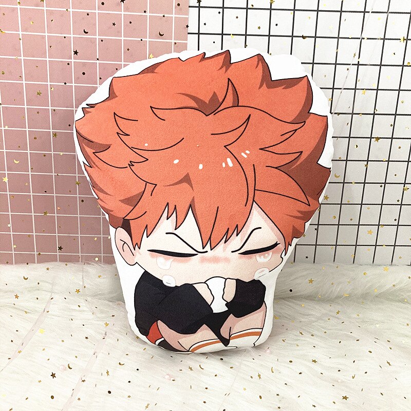 10cm Anime Haikyuu Plush Doll Hinata Shoyo Tobio Kageyama Soft Stuffed Plush Toys Cute Haikyuu Plush Pendant Kids Plushie Toy